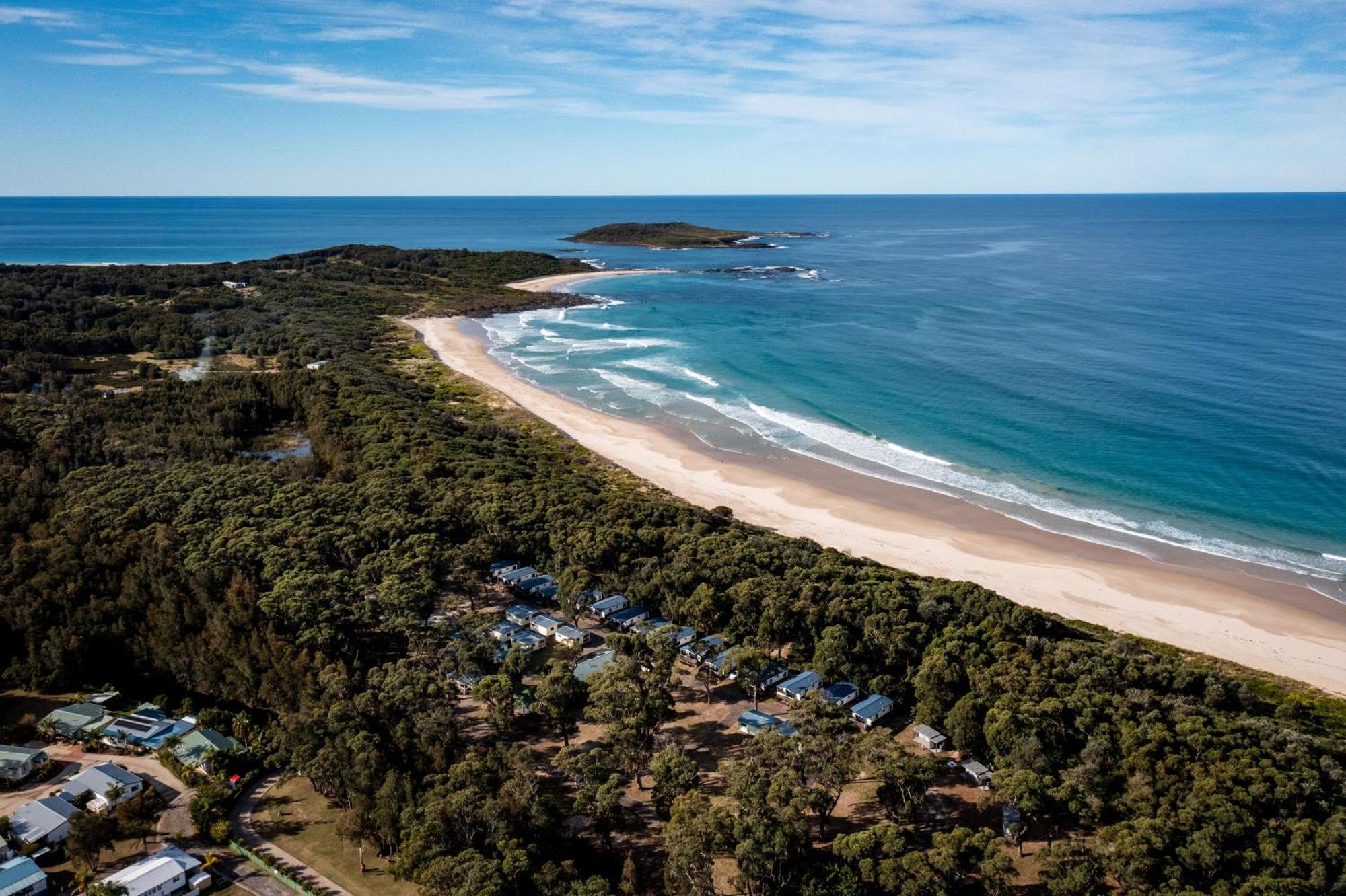 Big4 Tasman Holiday Parks - Racecourse Beach Bawley Point Zewnętrze zdjęcie