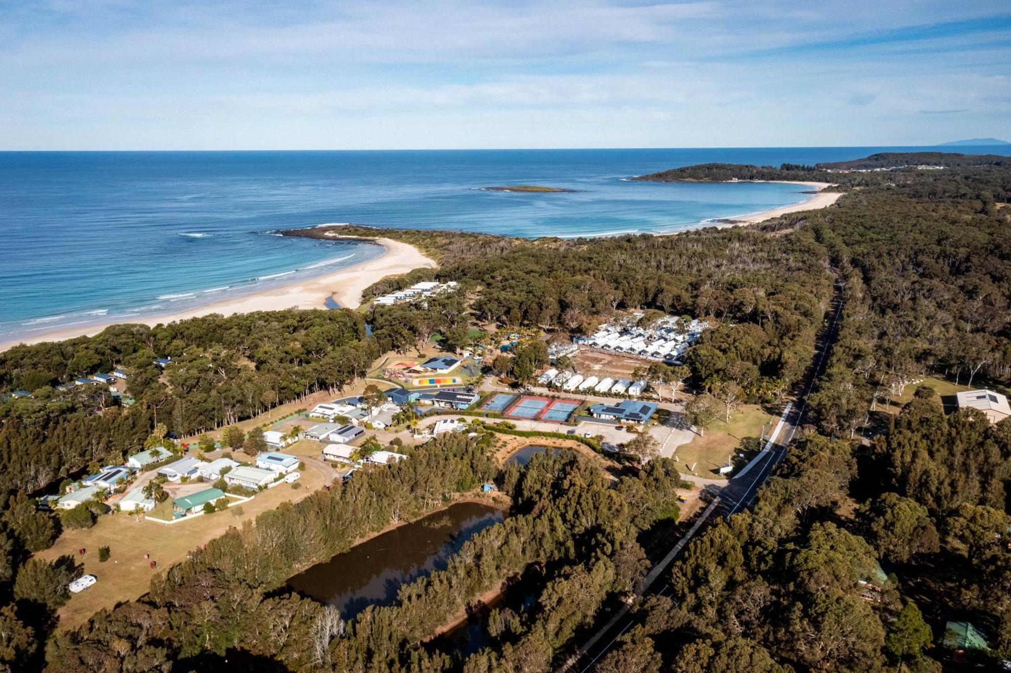 Big4 Tasman Holiday Parks - Racecourse Beach Bawley Point Zewnętrze zdjęcie