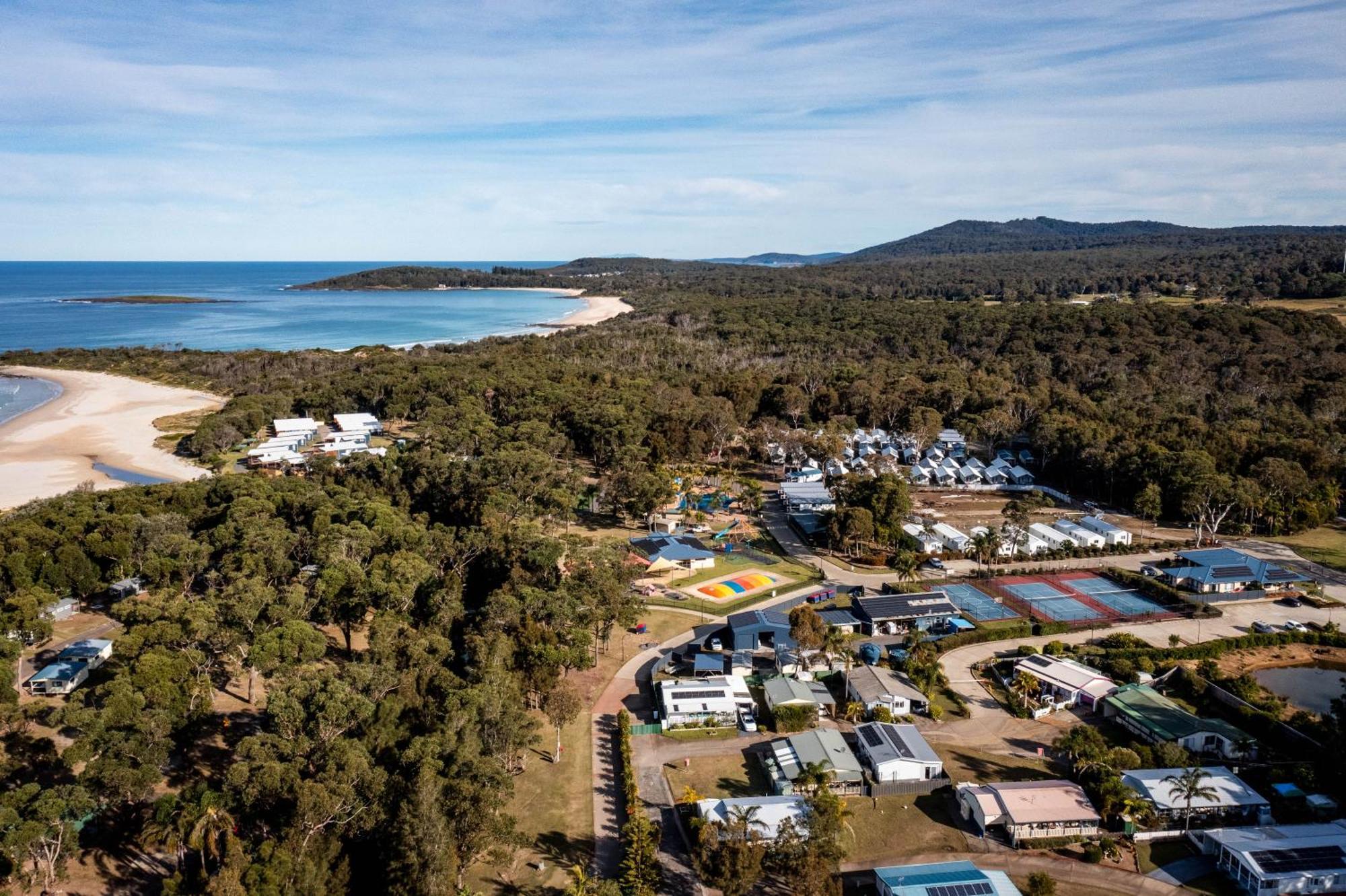 Big4 Tasman Holiday Parks - Racecourse Beach Bawley Point Zewnętrze zdjęcie